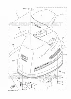 TOP COWLING for Yamaha F80 2012