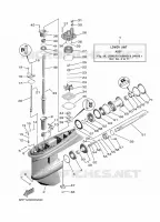 LOWER CASING & DRIVE 1 for Yamaha F80 2017