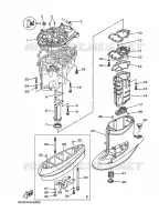 UPPER CASING for Yamaha T50 2009