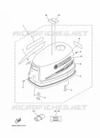 TOP COWLING for Yamaha 5 2012