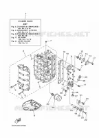 CYLINDER / CRANKCASE 1 for Yamaha FT50 2015