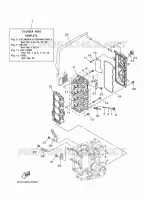 CYLINDER / CRANKCASE 2 for Yamaha FT50 2015