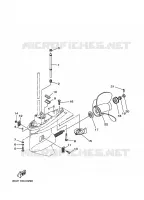 LOWER CASING & DRIVE 2 for Yamaha FT50 2015