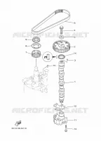 OIL PUMP for Yamaha FT50 2015