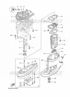 UPPER CASING for Yamaha FT50 2015