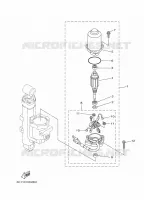 POWER TILT ASSEMBLY 2 for Yamaha FT60 2010