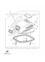 TOP COWLING for Yamaha 6 2008