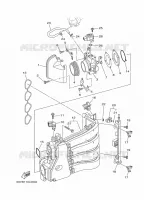 INTAKE 1 for Yamaha F115 2012