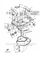 BOTTOM COVER for Yamaha F115 2008