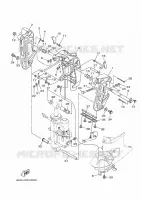 FRONT FAIRING BRACKET for Yamaha F115 2019