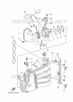 INTAKE 1 for Yamaha FL115 2012