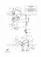FUEL PUMP 1 for Yamaha FL115 2012