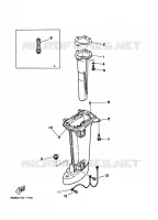 UPPER CASING for Yamaha 6 2004