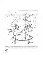 TOP COWLING for Yamaha 6 2003