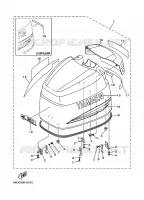 FAIRING UPPER for Yamaha 175 2001