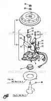MAGNETO for Yamaha 6 1986