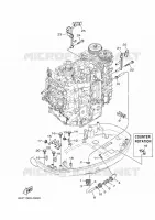 BOTTOM COVER 3 for Yamaha F150 2017