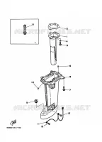 UPPER CASING for Yamaha 6 2005