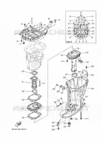 CASING for Yamaha F200 2014