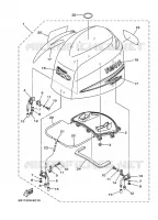 FAIRING UPPER for Yamaha F200 2006