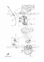 VENTILATEUR D'HUILE for Yamaha F200 2012