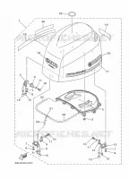 FAIRING UPPER for Yamaha F200 2012