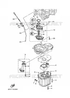 VENTILATEUR D'HUILE for Yamaha F200 2007