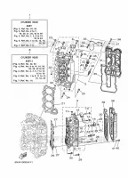 CYLINDER / CRANKCASE 2 for Yamaha F225 2006