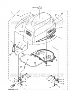 FAIRING UPPER for Yamaha F225 2007