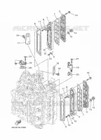 CYLINDER AND CRANKCASE 3 for Yamaha F225 2015