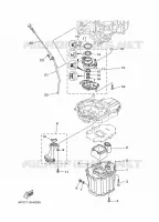 VENTILATEUR D'HUILE for Yamaha F250 2011