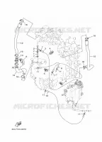 CYLINDER AND CRANKCASE 4 for Yamaha F250 2017