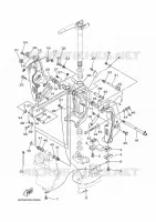 FRONT FAIRING BRACKET for Yamaha F250 2017