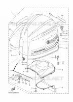 FAIRING UPPER for Yamaha F250 2016