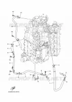 CYLINDER AND CRANKCASE 4 for Yamaha F350 2019