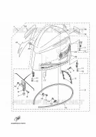 FAIRING UPPER for Yamaha F350 2019