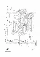 CYLINDER AND CRANKCASE 4 for Yamaha F350 2019