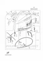 FAIRING UPPER for Yamaha F350 2019