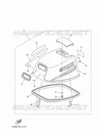FAIRING UPPER for Yamaha 8 2012