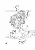 BOTTOM COVER 3 for Yamaha LF150 2017