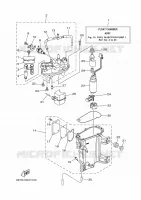 FUEL PUMP 1 for Yamaha LF150 2017
