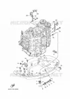 BOTTOM COVER 3 for Yamaha F150 2020