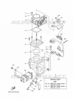 THROTTLE BODY for Yamaha FL200 2019