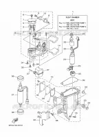 FUEL PUMP 1 for Yamaha FL200 2015