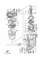 CASING for Yamaha FL200 2007