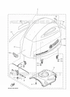 FAIRING UPPER for Yamaha FL200 2014