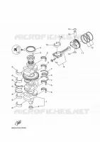 CRANKSHAFT / PISTON for Yamaha LF200 2019