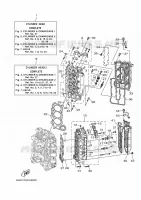 CYLINDER / CRANKCASE 2 for Yamaha FL225 2018