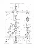 STARTER MOTOR for Yamaha FL225 2018