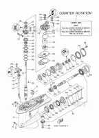 PROPELLER HOUSING AND TRANSMISSION 3 for Yamaha FL250 2011